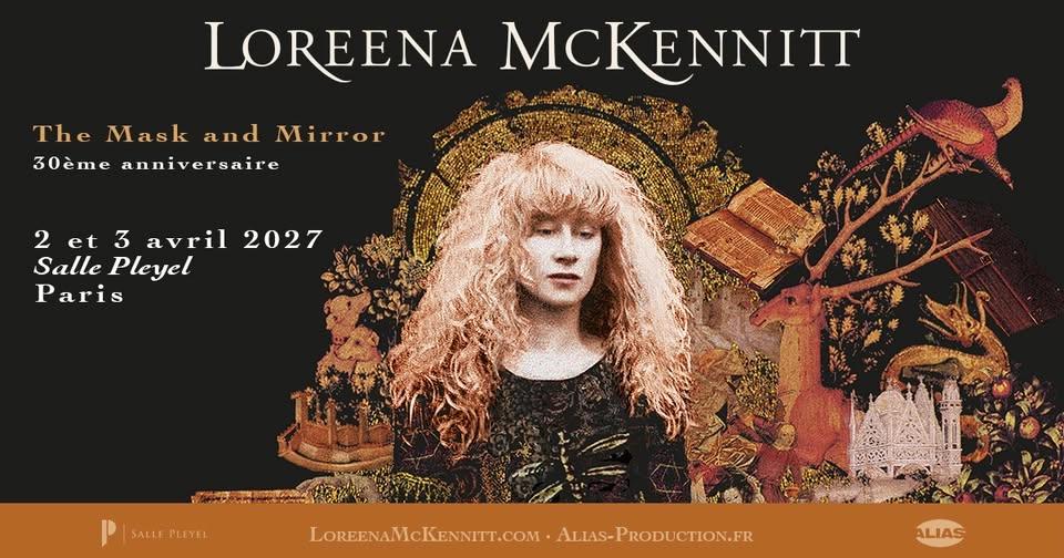 LOREENA MCKENNITT • Paris - Salle Pleyel • 2 & 3 Avril 2027