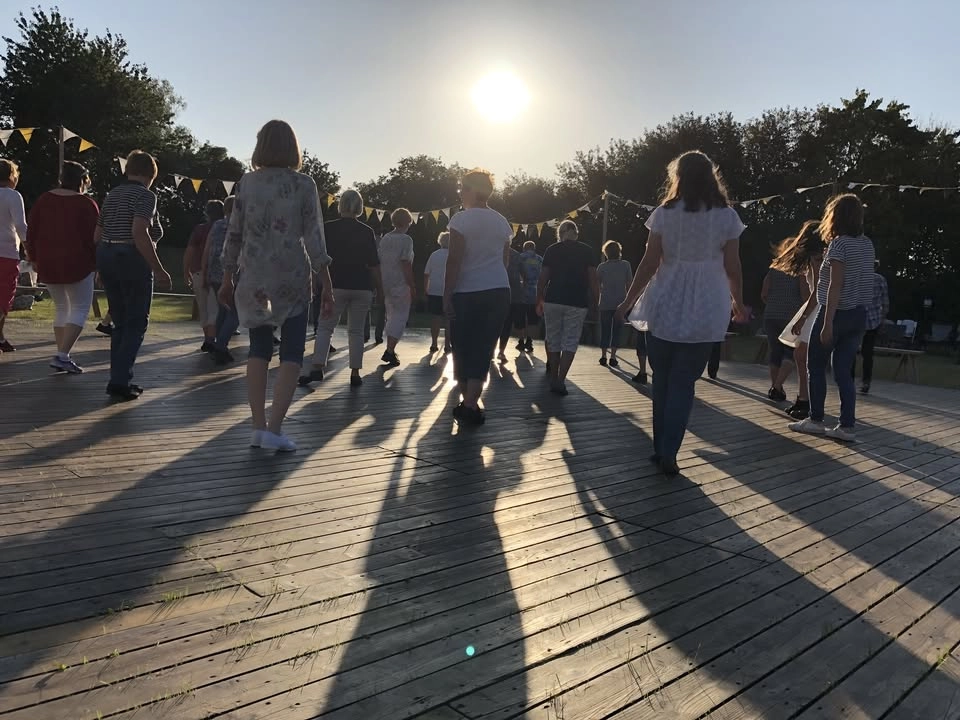 Linedance i Hjärups park