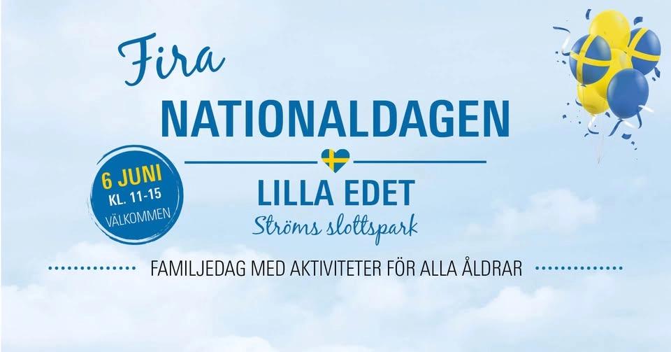Fira nationaldagen i Lilla Edet