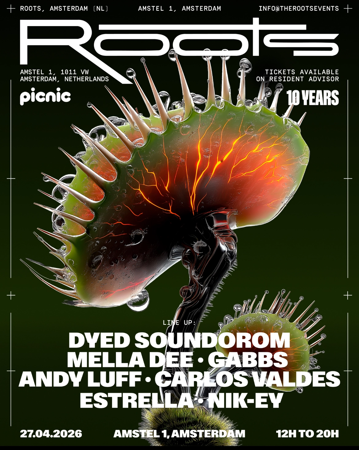 Roots x Picnic Kingsday aan de Amstel (Open Air)