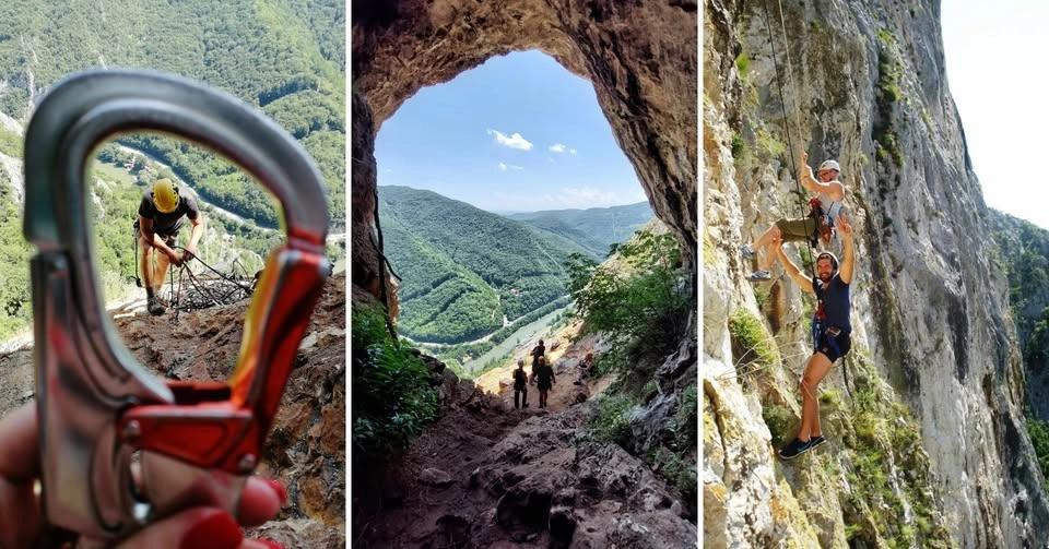 Via ferrata Kablar, pećina Turčinovac