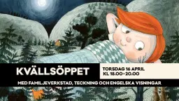 Kvällsöppet på Bror Hjorths Hus