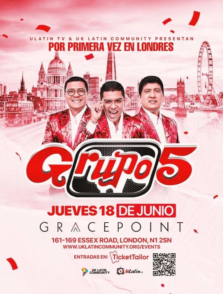 GRUPO 5 Tour Europa - LONDRES