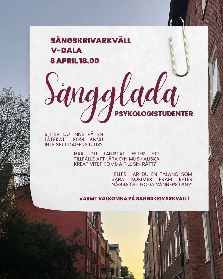 Sångskrivarkväll!
