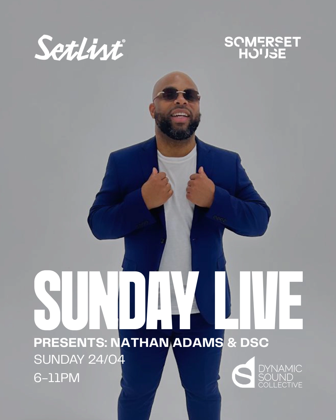 Sunday Live presents Nathan Adams & DSC