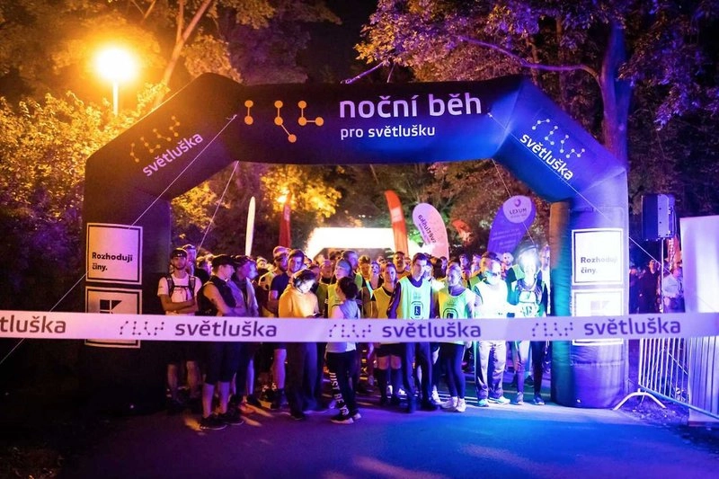 Noční běh pro Světlušku 2026 Olomouc
