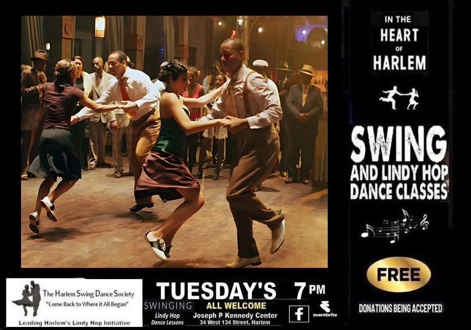TUESDAYS FREE Swinging Lindy Hop Class!