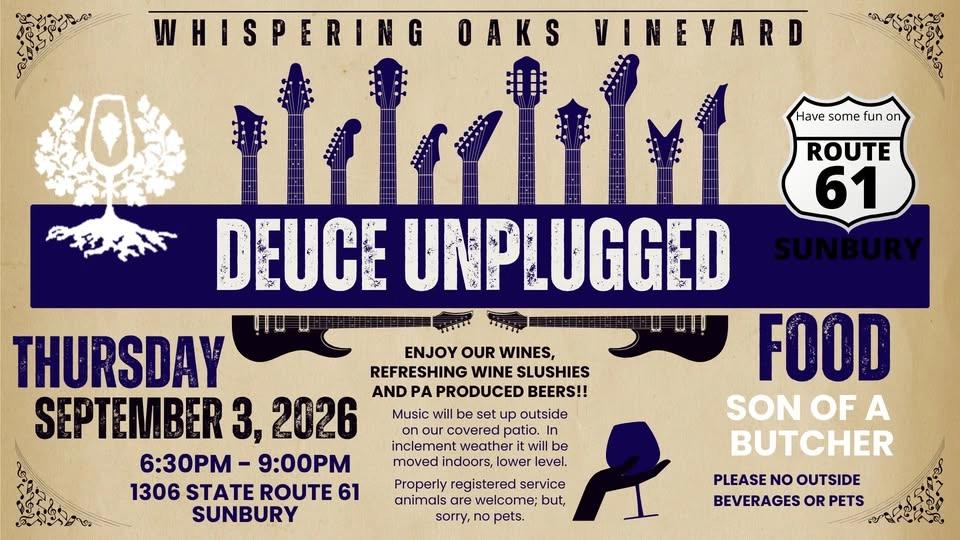 Free, Live Music w/ Deuce Unplugged