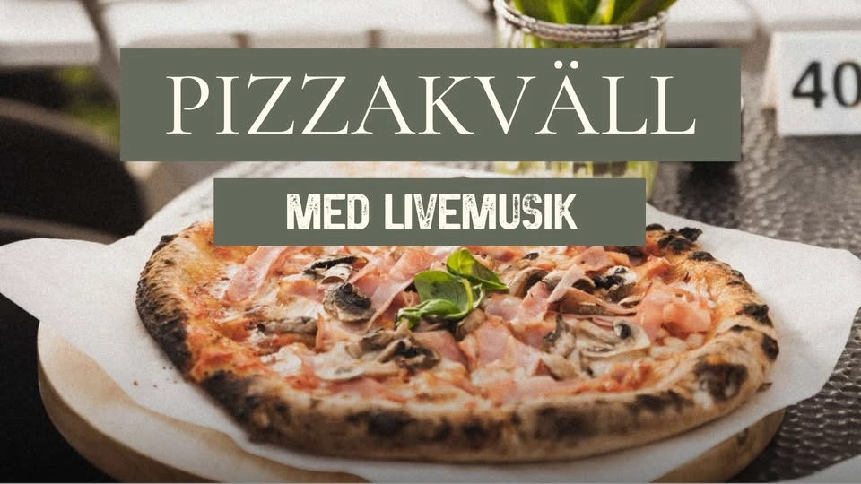 Pizzakväll med livemusik