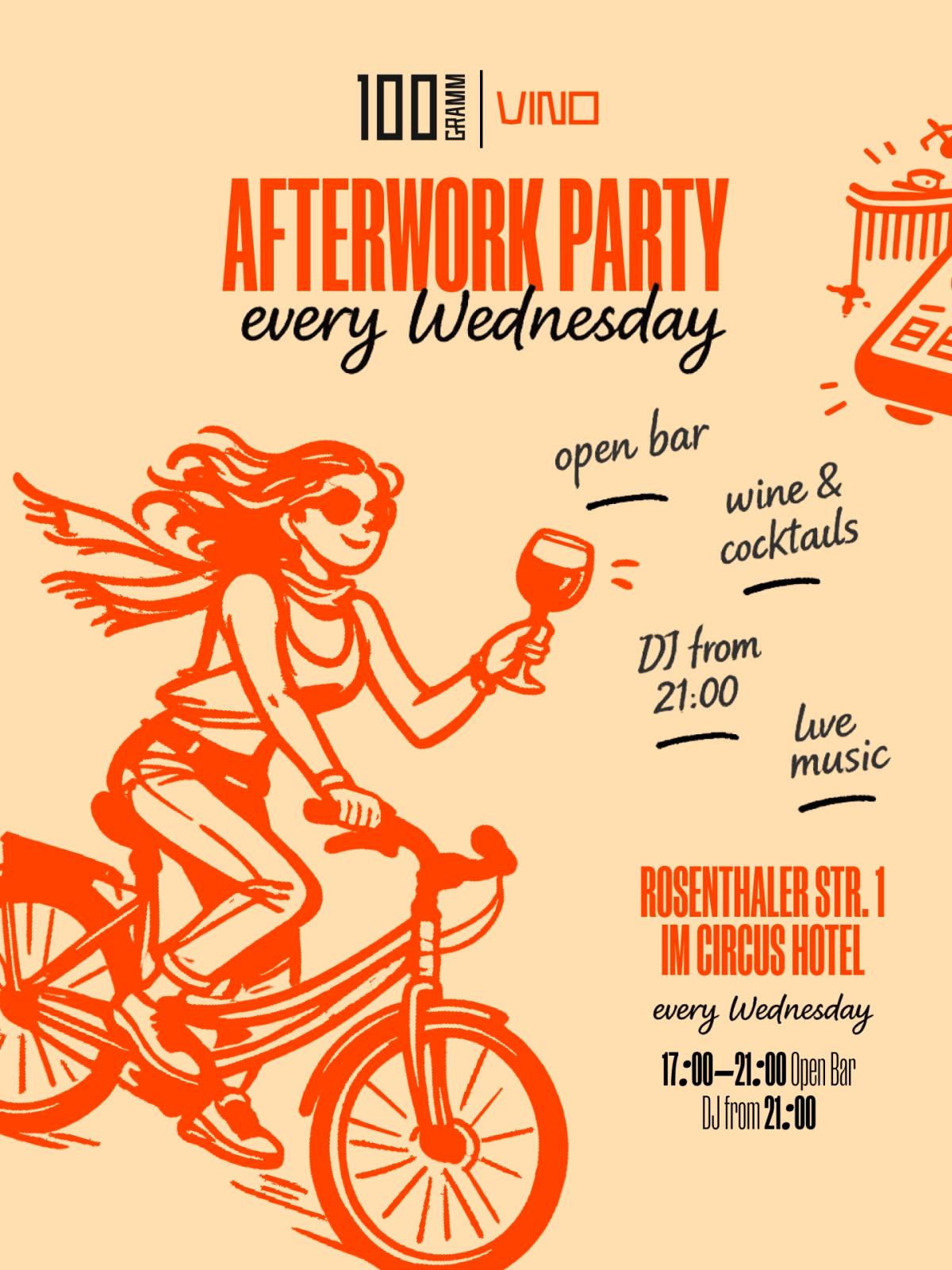 Afterwork @ 100 GRAMM Vino