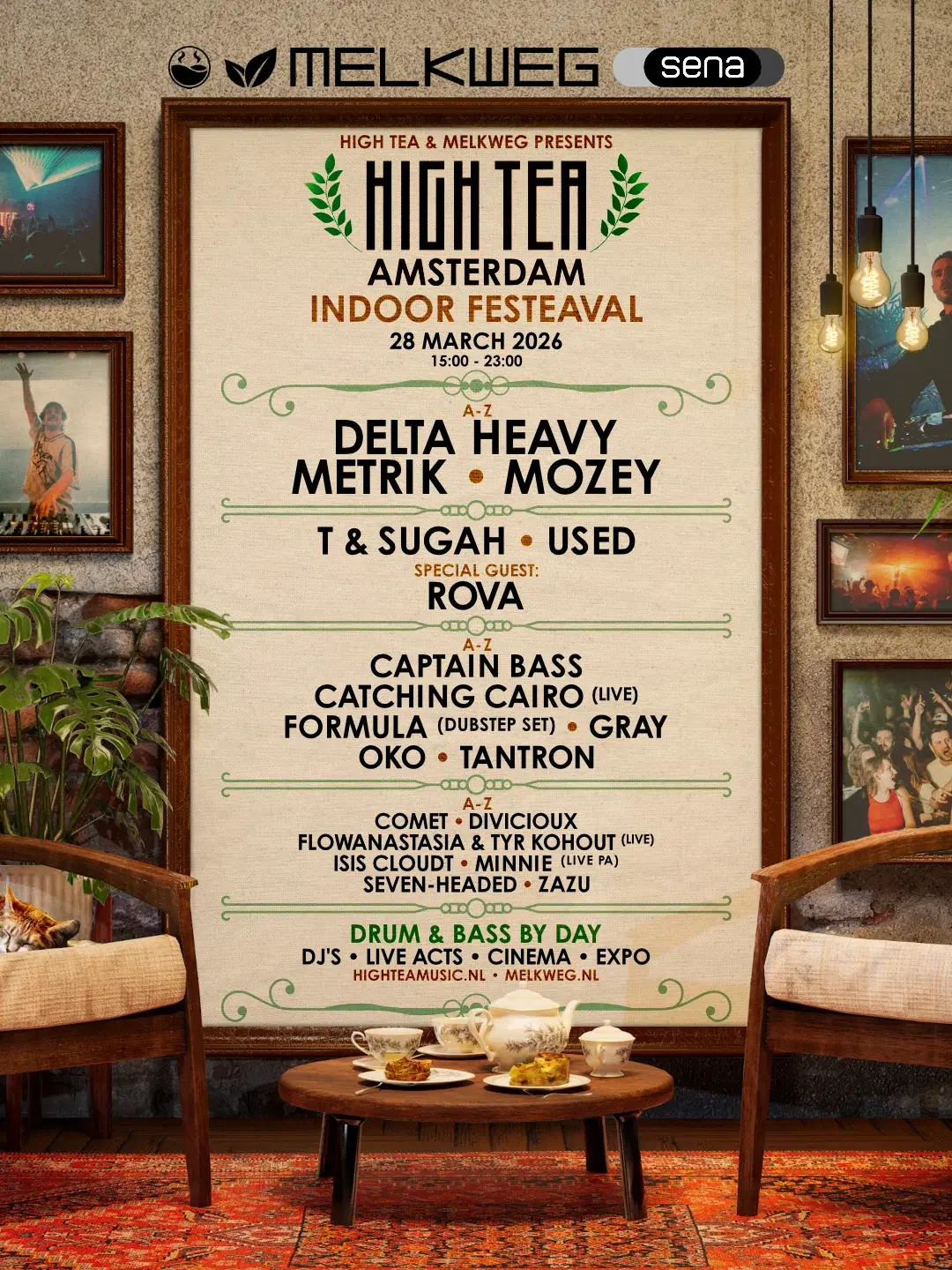 HIGH TEA Amsterdam: Indoor Festeaval