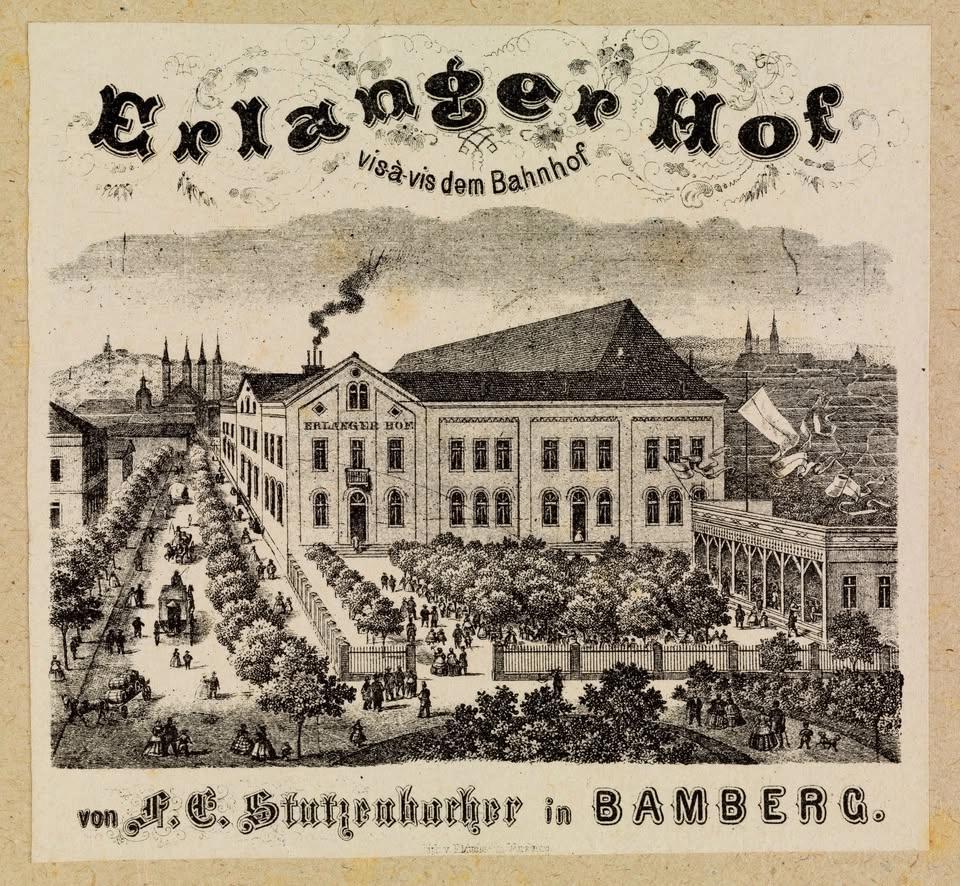 Verbindung zwischen Bahnhof und Stadt: Die Luitpoldstraße in Bamberg
