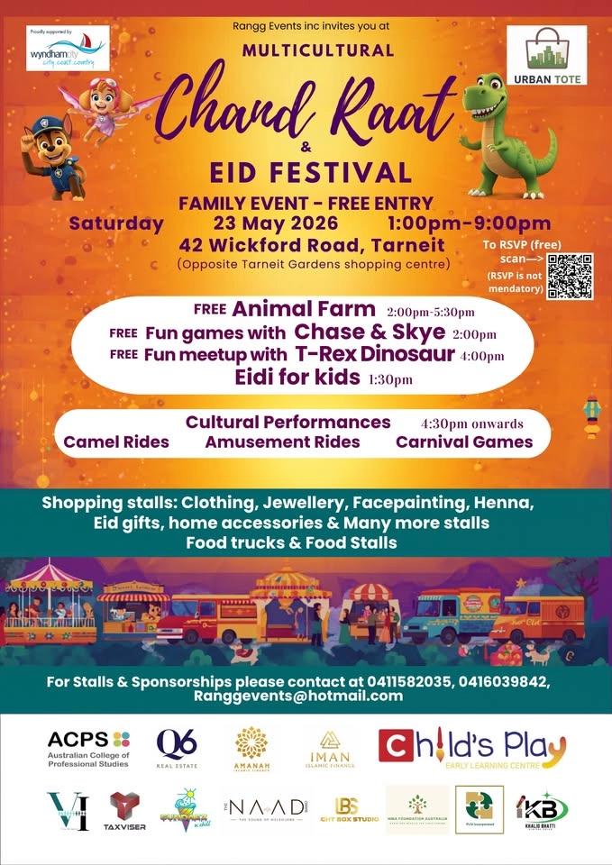 Multicultural Chand Raat & Eid Festival