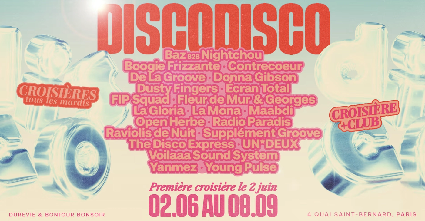 DISCO DISCO CROISIÈRE: Dusty Fingers x Voilaaa Sound System