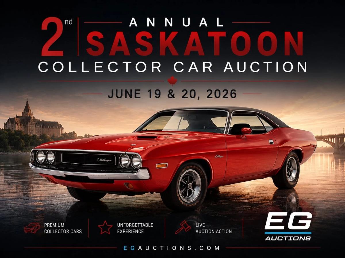 2nd Annual Saskatoon Live Collector Car Auction