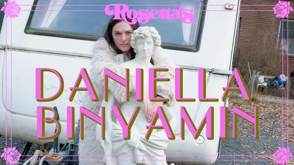 Daniella Binyamin till Rosetta´s källare 14 maj