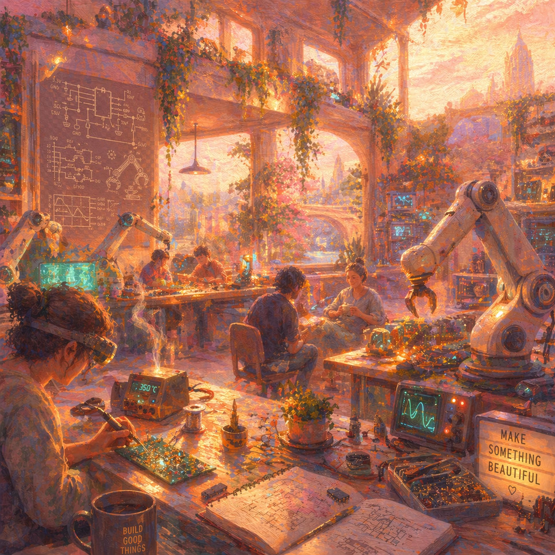 hardware builder coffee