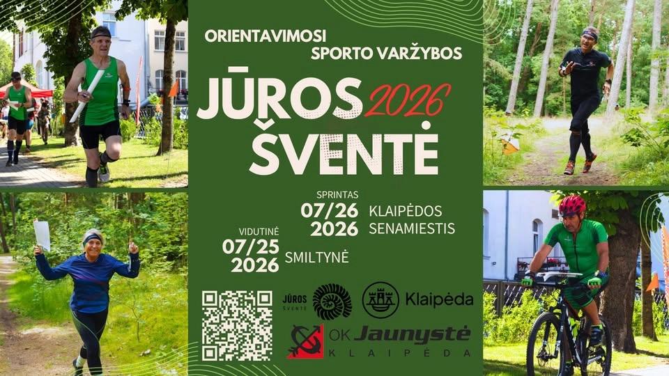 Orientavimosi sporto varžybos „Jūros šventė '2026“