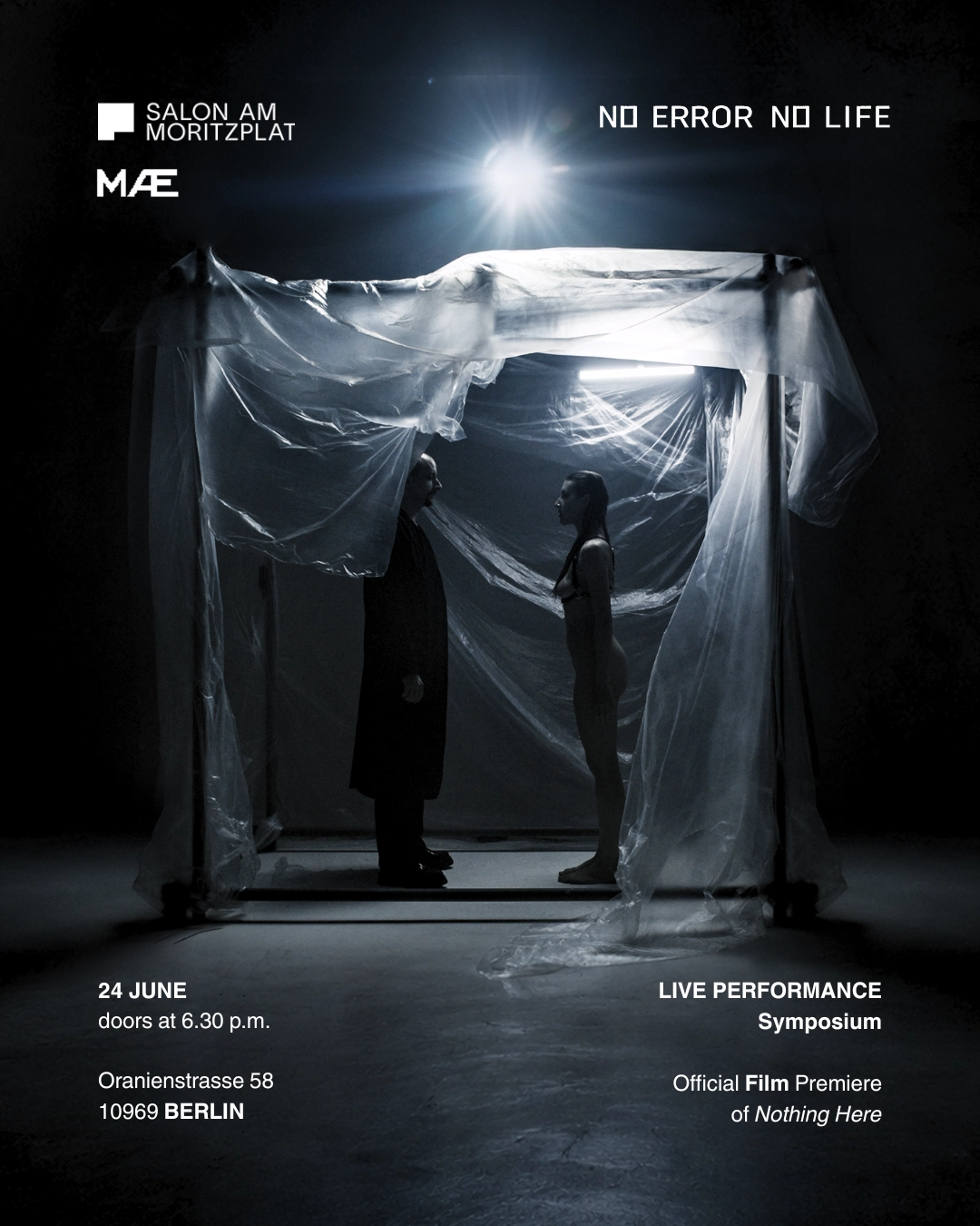 NO ERROR NO LIFE: Live Performance, Symposium & Official Film Premiere