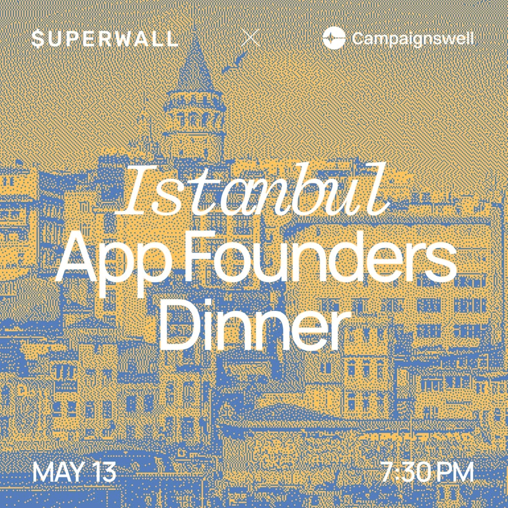 App Founders Dinner - Istanbul