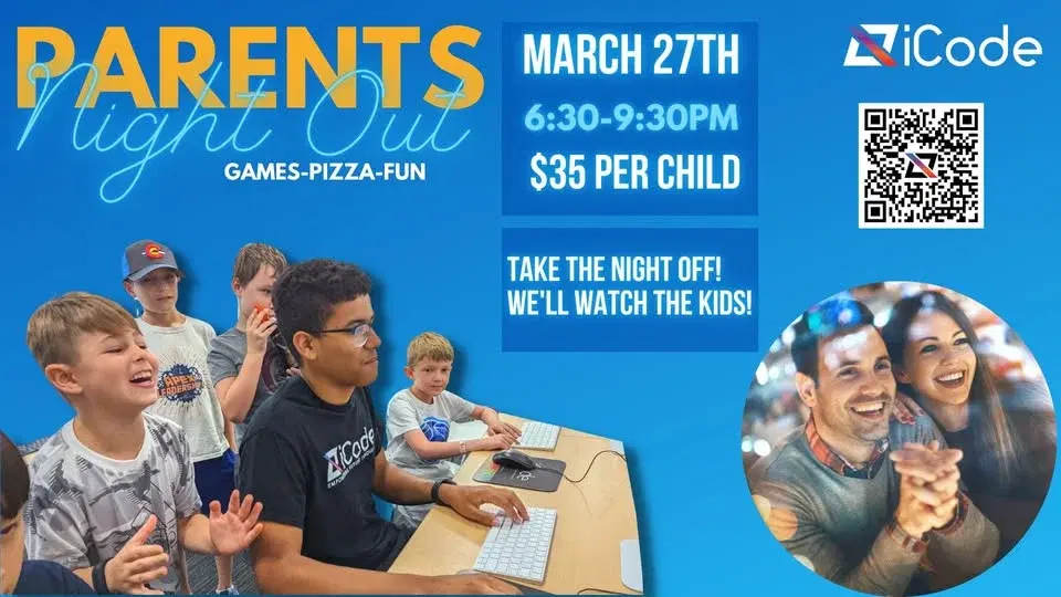 Parents' Night Out - iCode Game Night Edition
