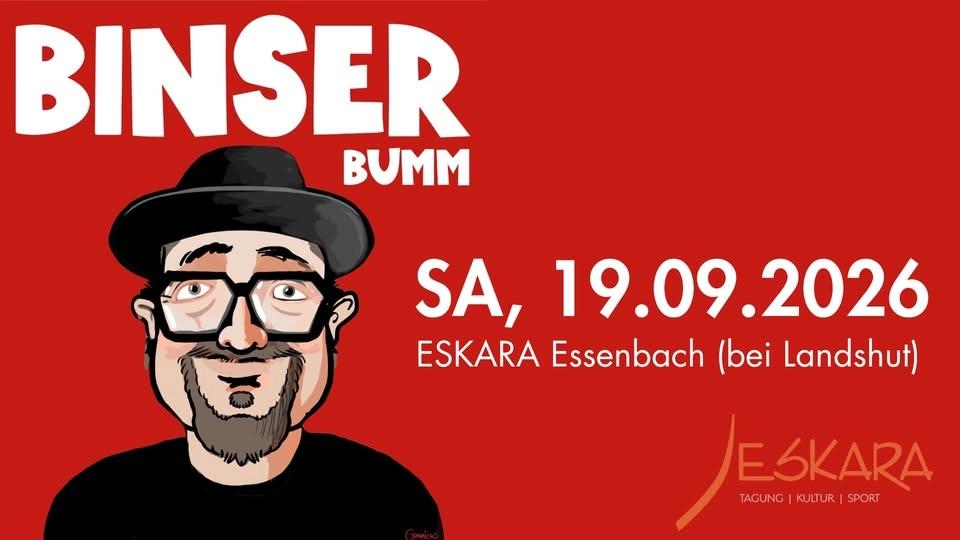 Helmut Binser – „BUMM“ – Das neue Bühnenprogramm 2026