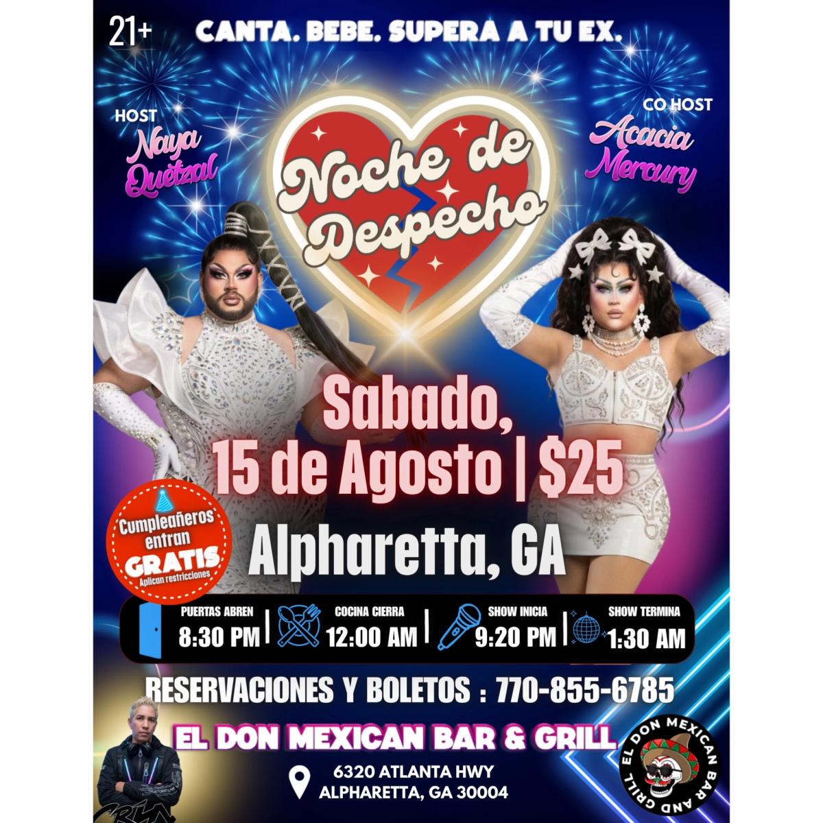 Noche de Despecho | Alpharetta