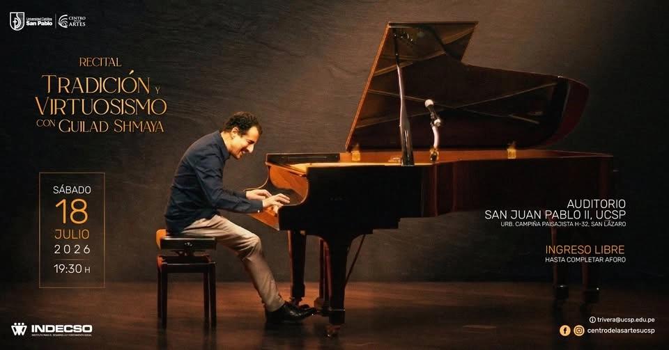 Recital Tradición y Virtuosismo con Guilad Shmaya