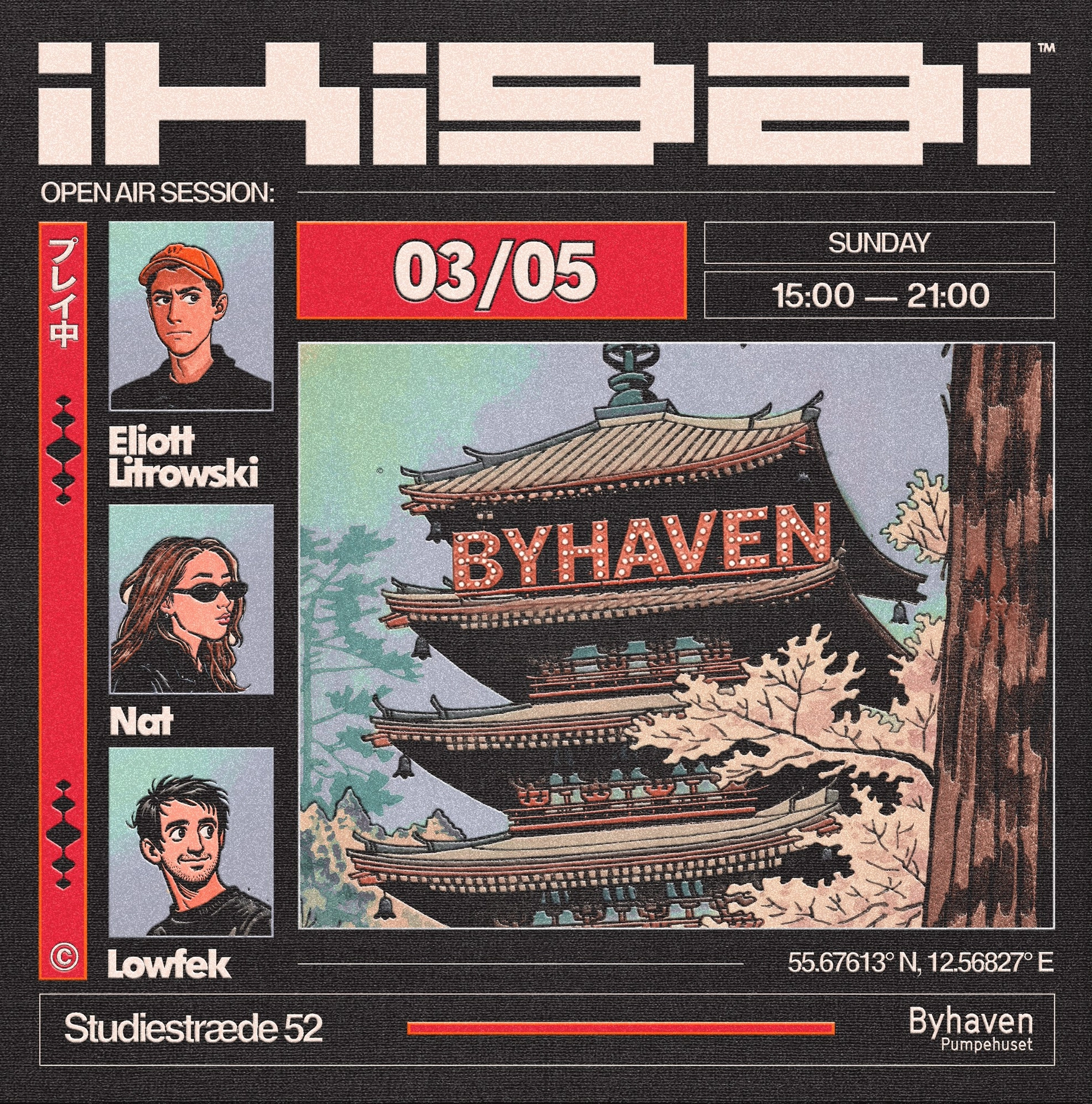 Ikigai Sundays presents: Eliott Litrowski + NAT + lowfek