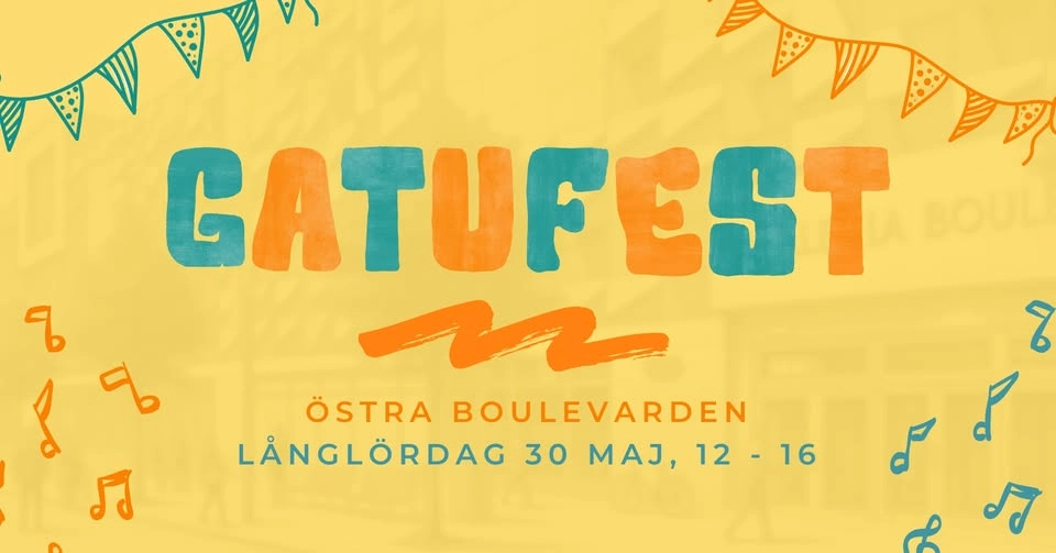 Gatufest | Långlördag 30 maj