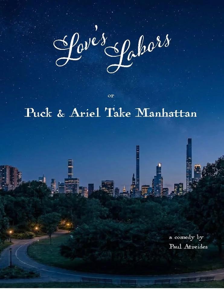 FREE Public Reading ~ Love's Labors or Puck and Ariel Take Manhattan