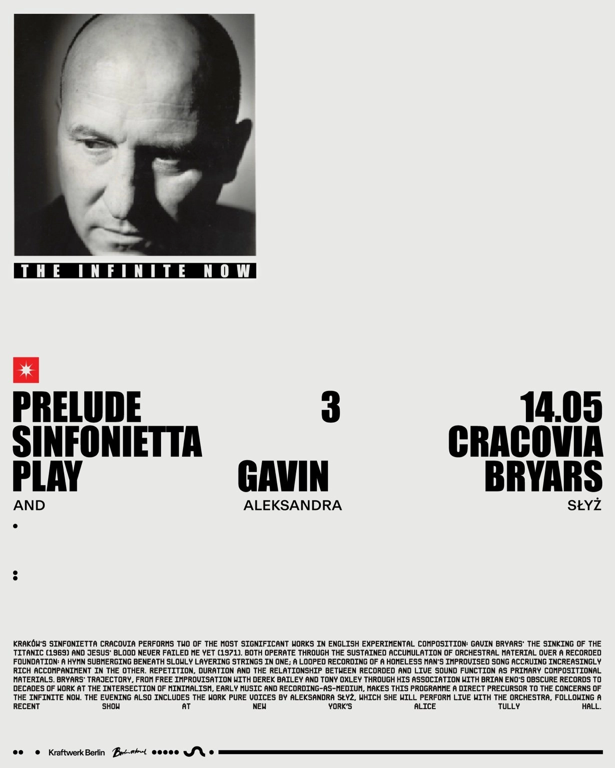 Prelude 3 - Sinfonietta Cracovia plays Gavin Bryars and Aleksandra Słyż