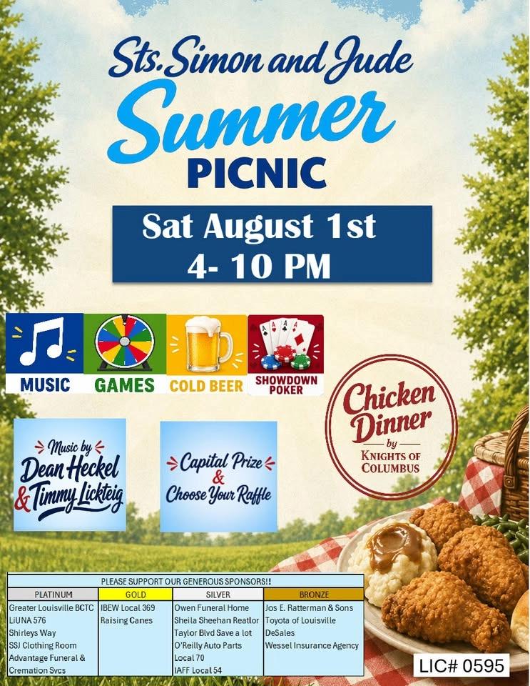 Sts Simon & Jude Summer Picnic