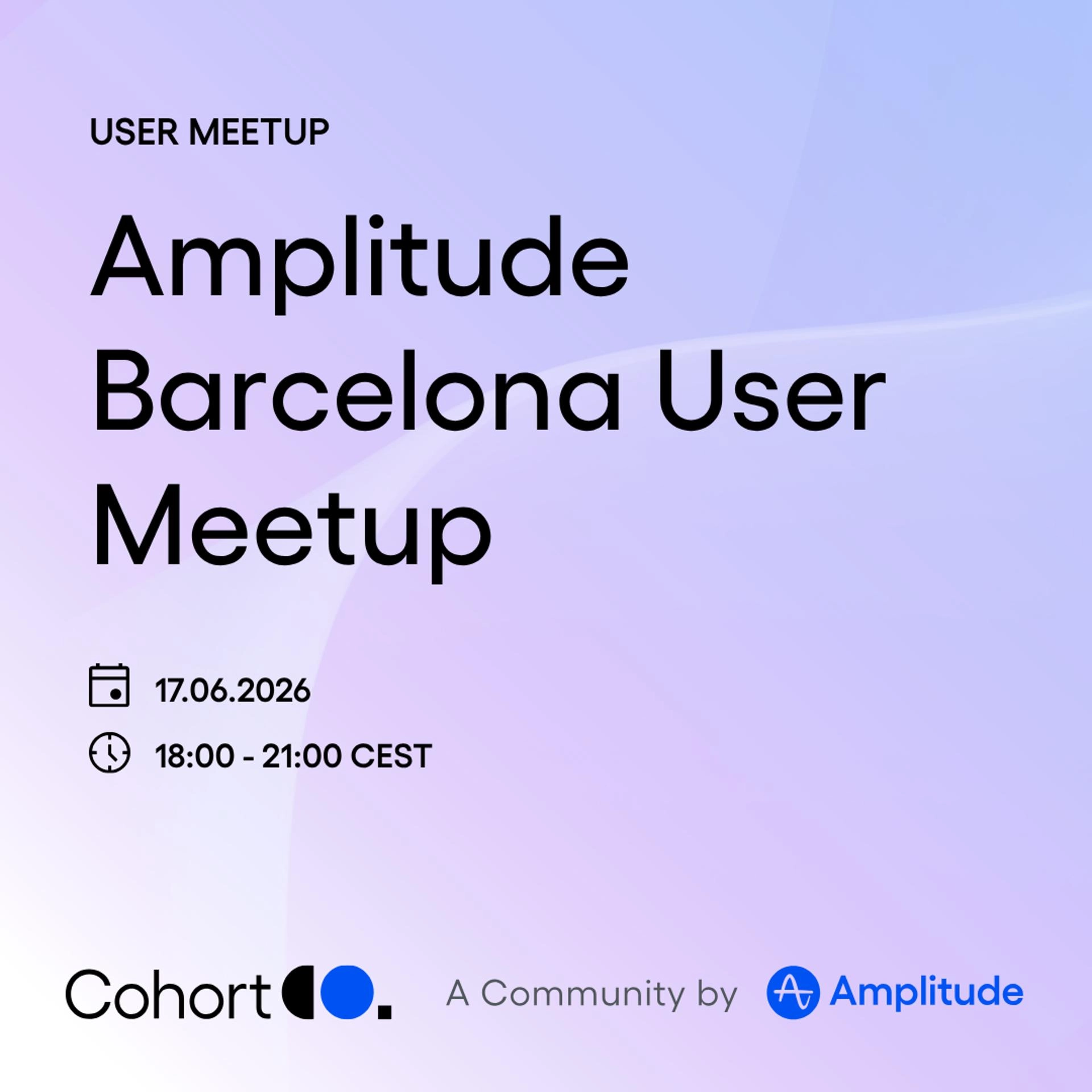 Amplitude Barcelona User Meetup