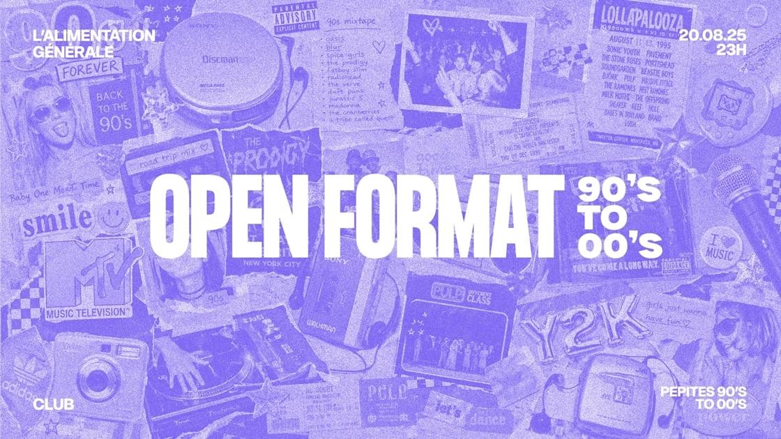 Open Format - Pépites 90's To 00's