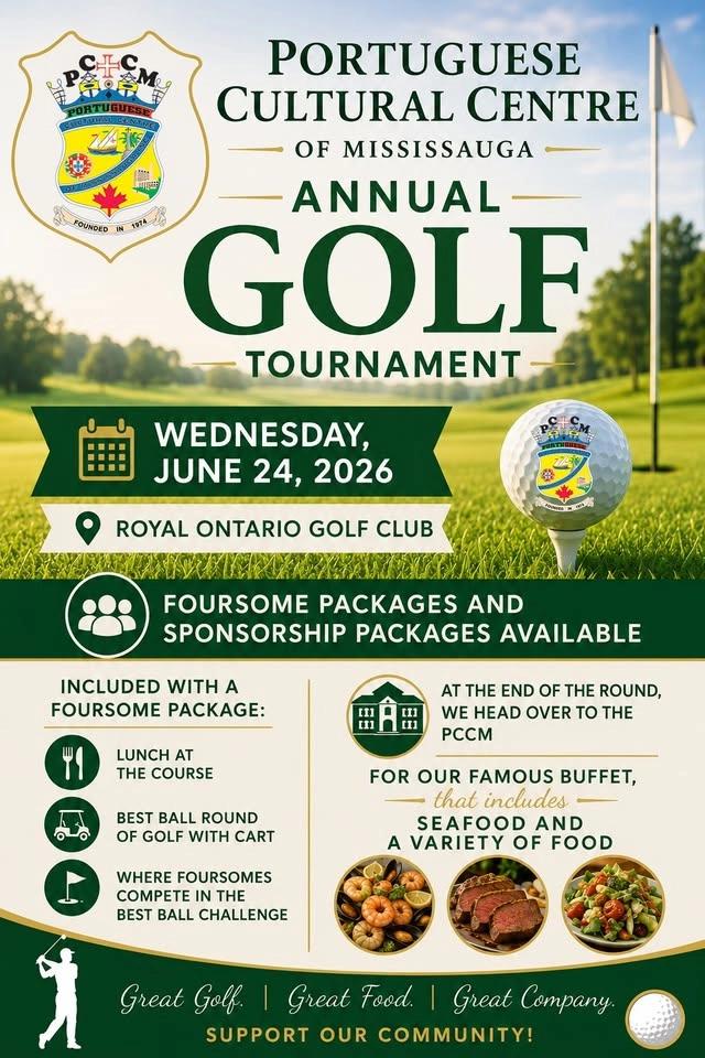 Portuguese Cultural Centre of Mississauga Annual Golf Tournament