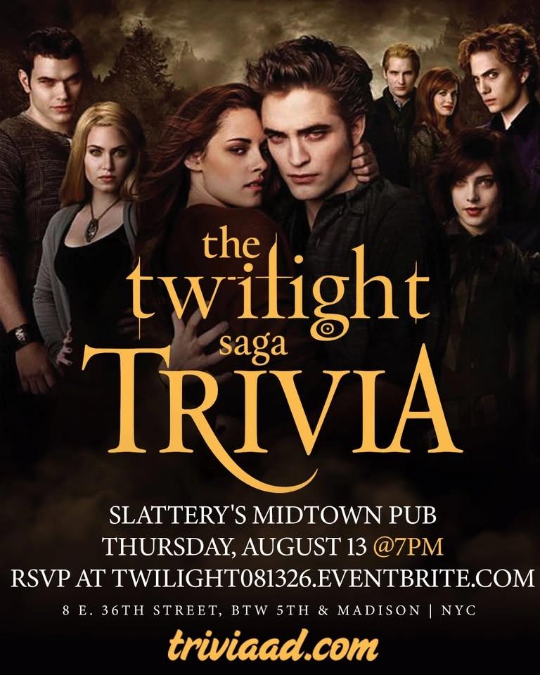 Twilight Saga (Movies) Trivia