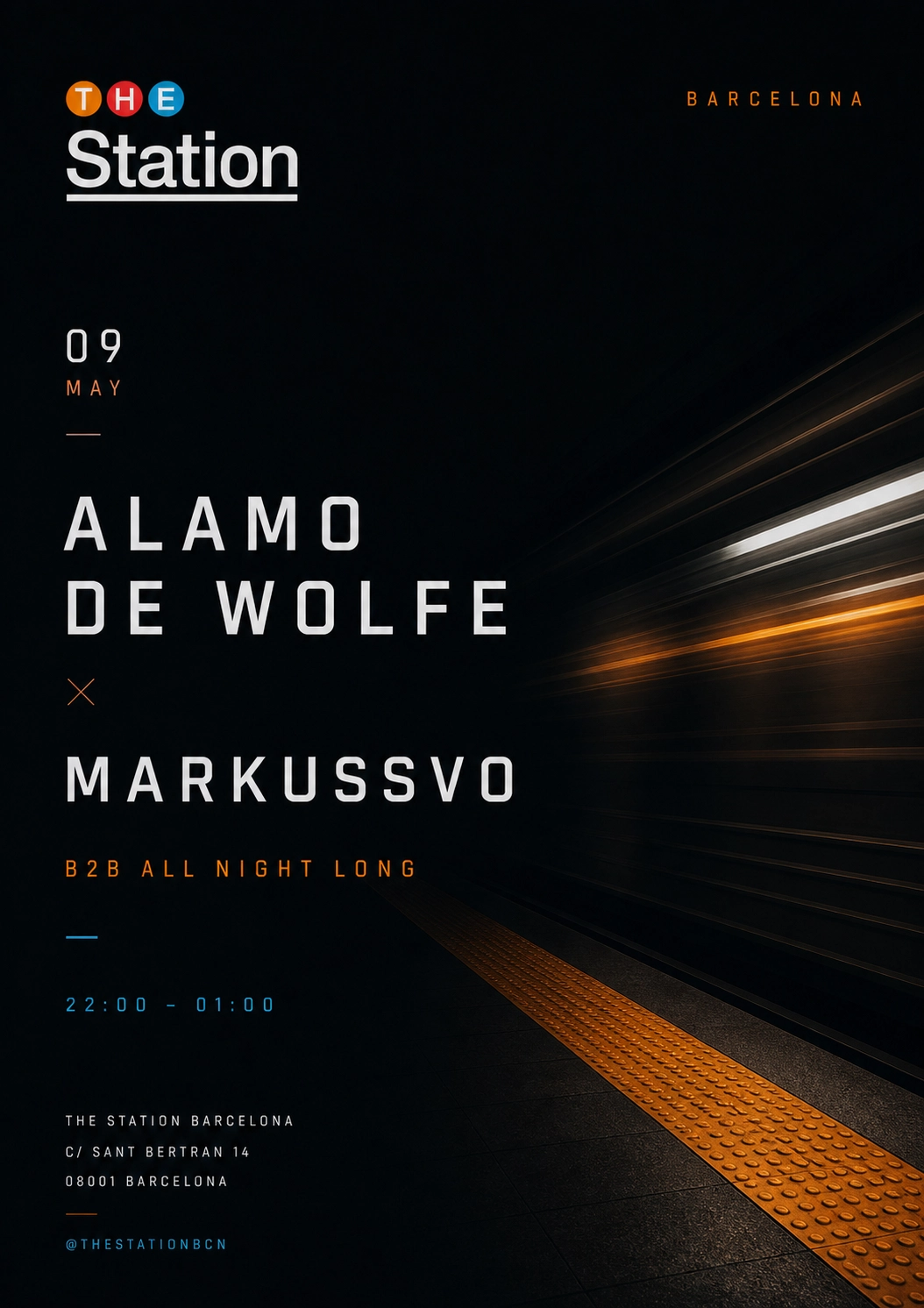 STATION SESSIONS: ALAMO DE WOLFE B2B MARKUSSVO