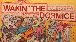 KLEIS solo exhibition: Wakin ^ the Dormice