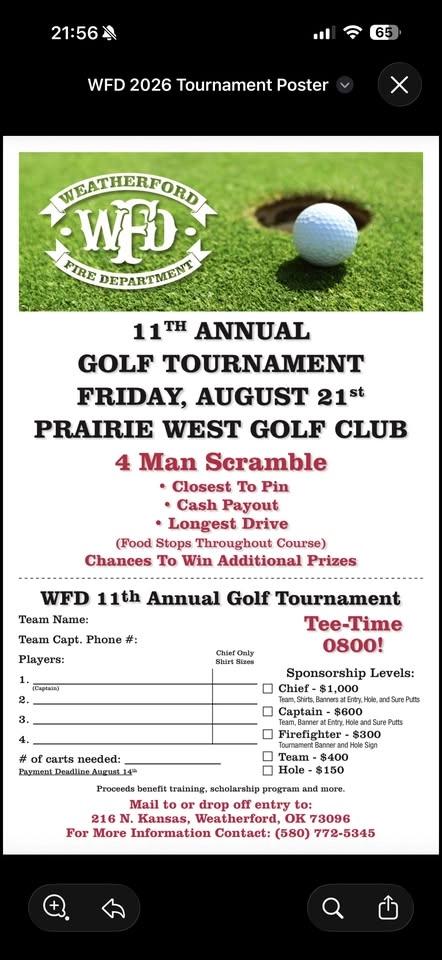WFD Golf Tournament