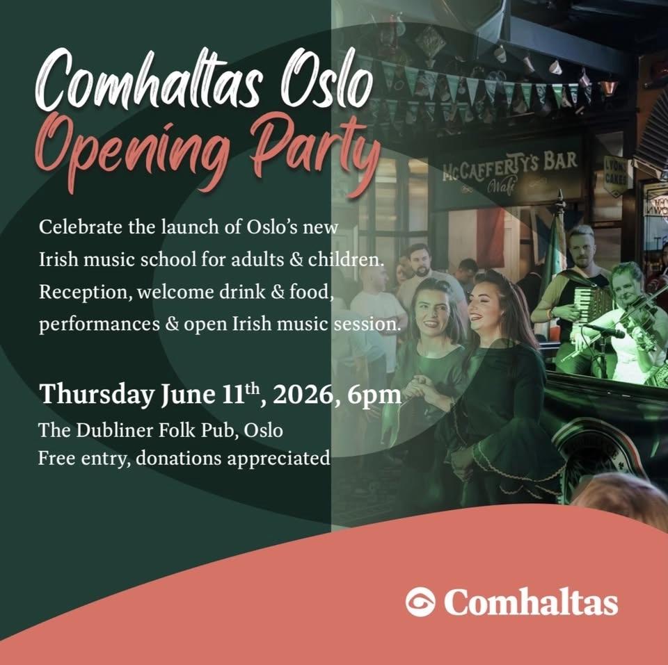 Comhaltas Oslo Opening Party