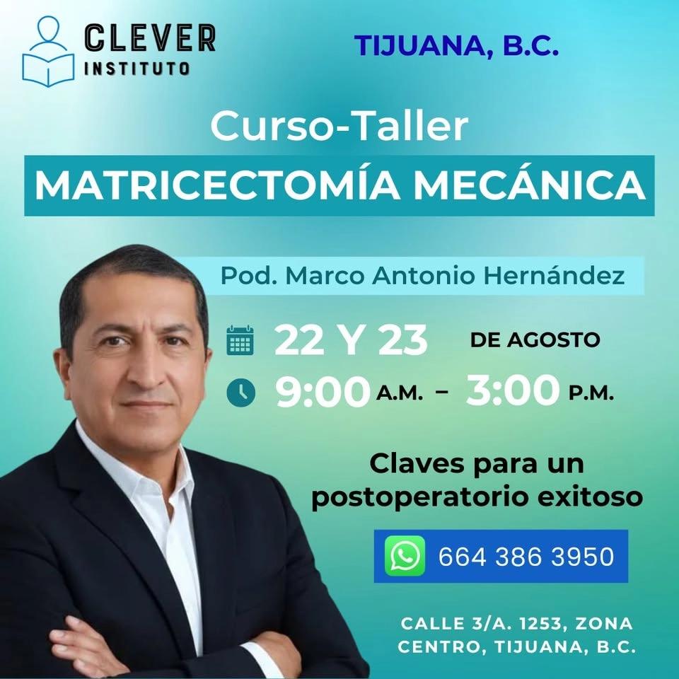 "MATRICECTOMIA MECÁNICA" Curso - Taller.