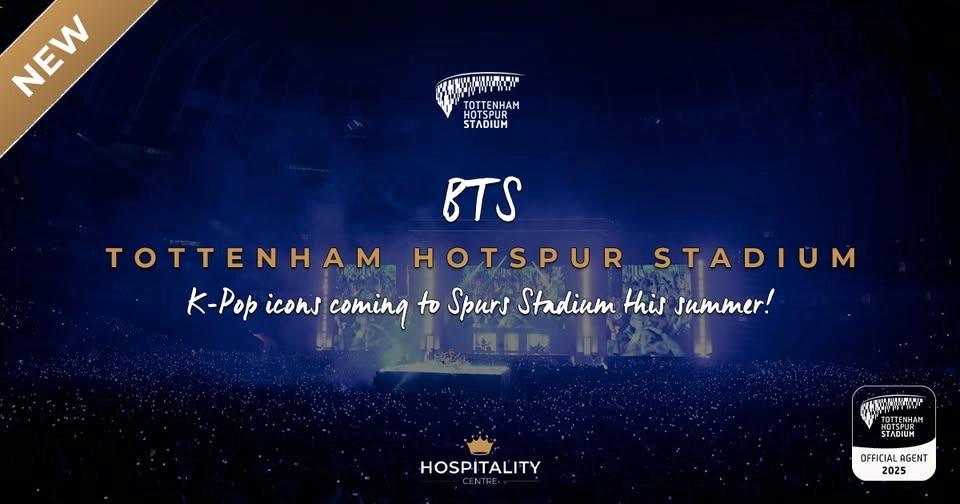 BTS | Tottenham Hotspur Stadium | July 2026