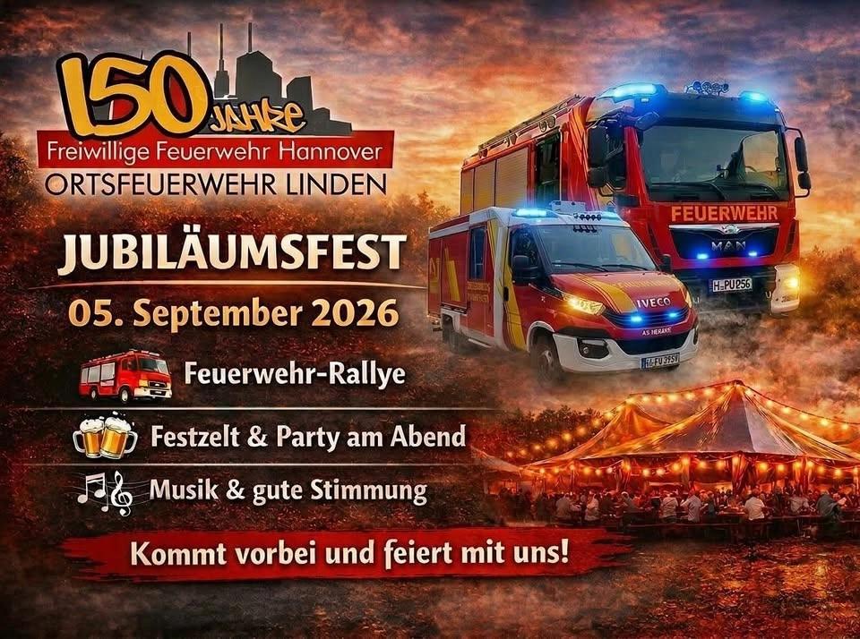 Jubiläum Ortsfeuerwehr Linden
