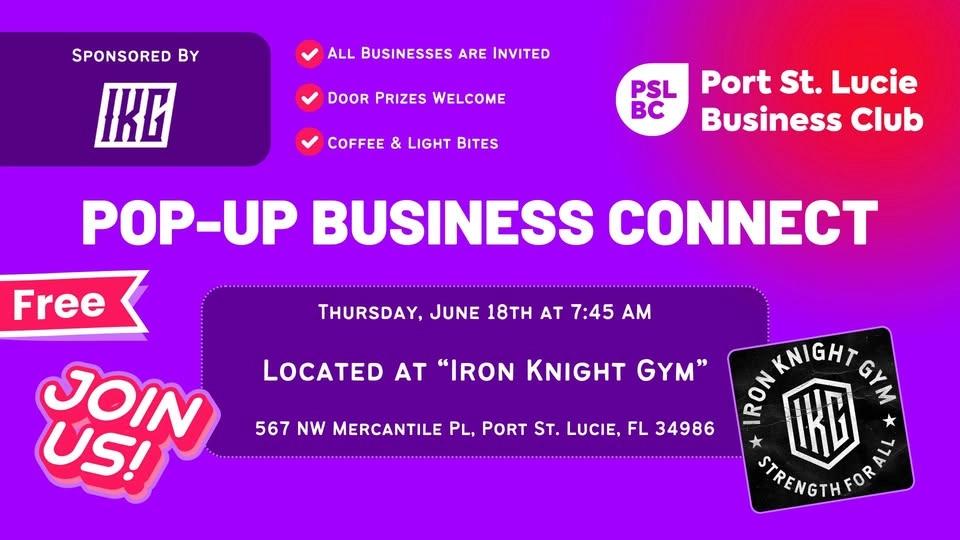 Pop-Up Business Connect