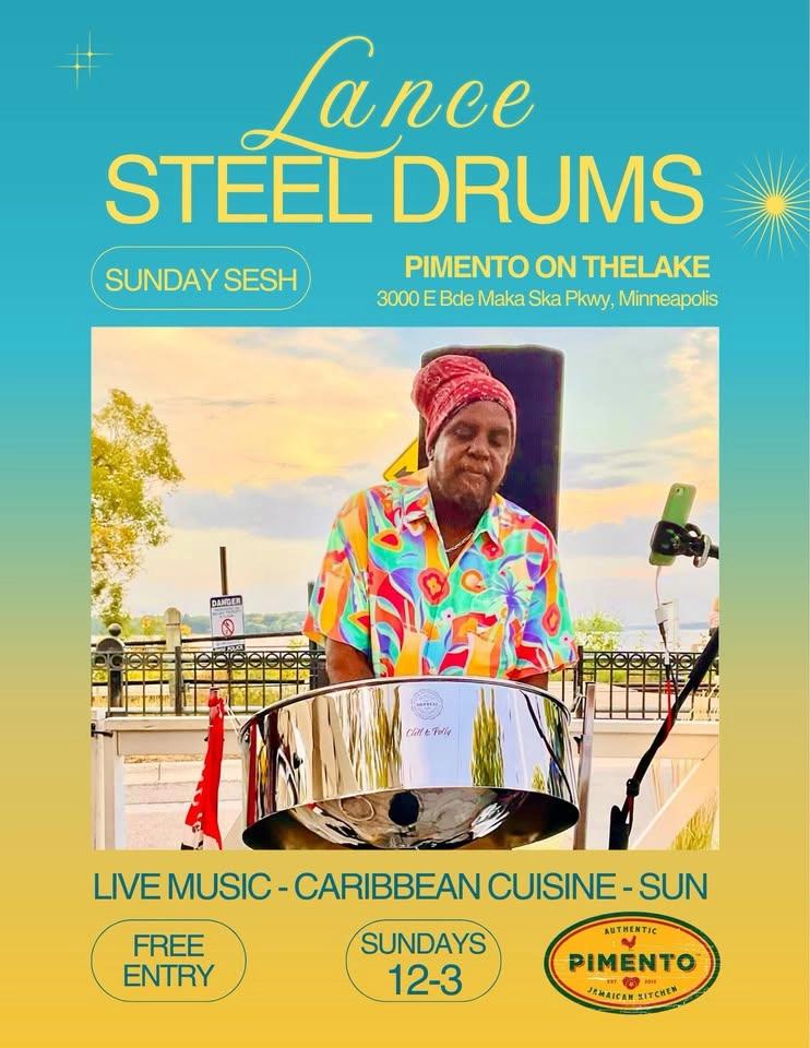 ISLAND VIBES - Lance Steel Drums on the Lake!