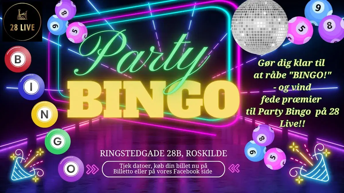 Party Bingo på 28 Live