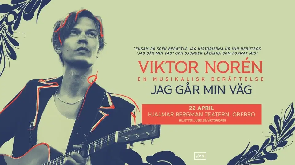 Viktor Norén | En musikalisk berättelse – Jag går min väg | Örebro