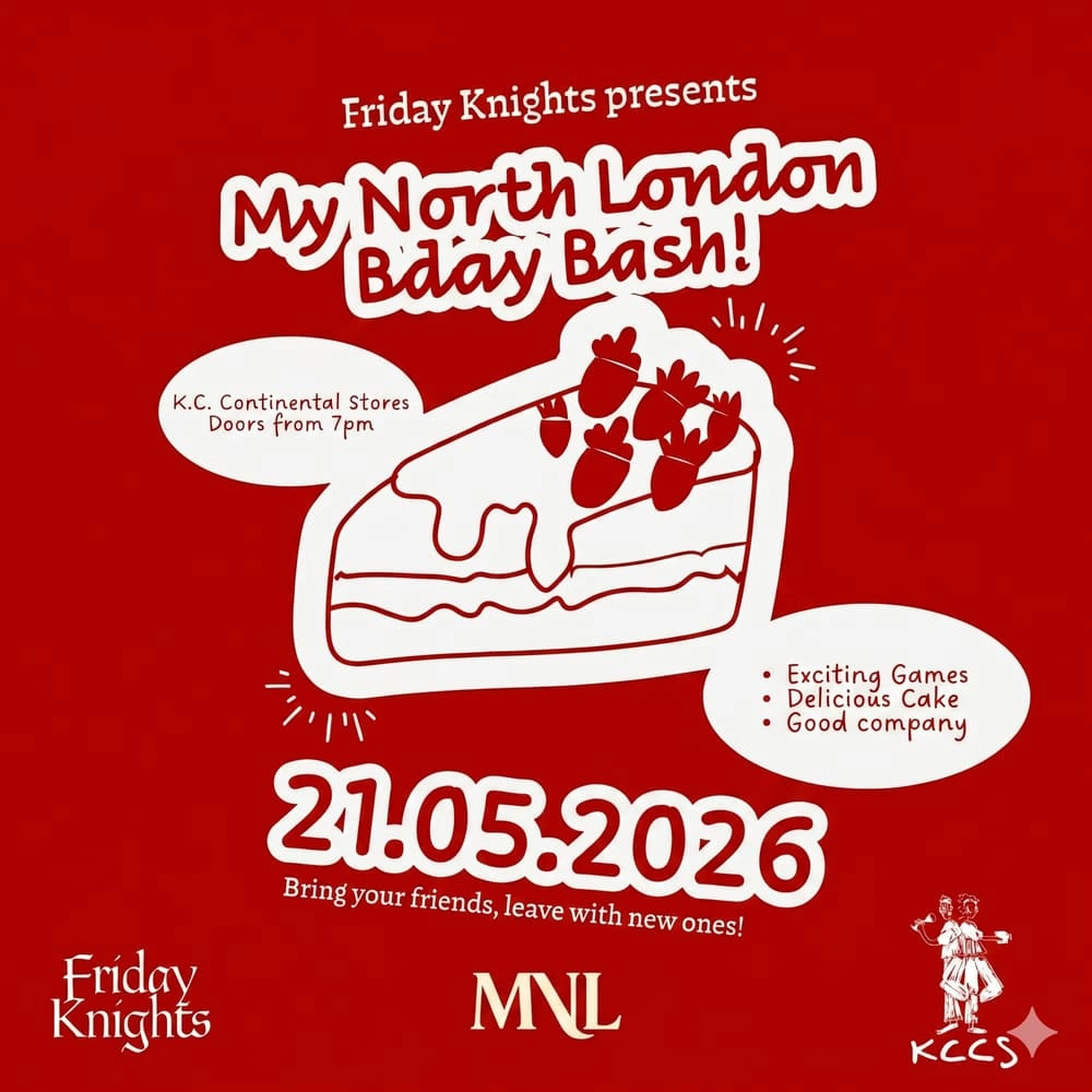 My North London Birthday Bash