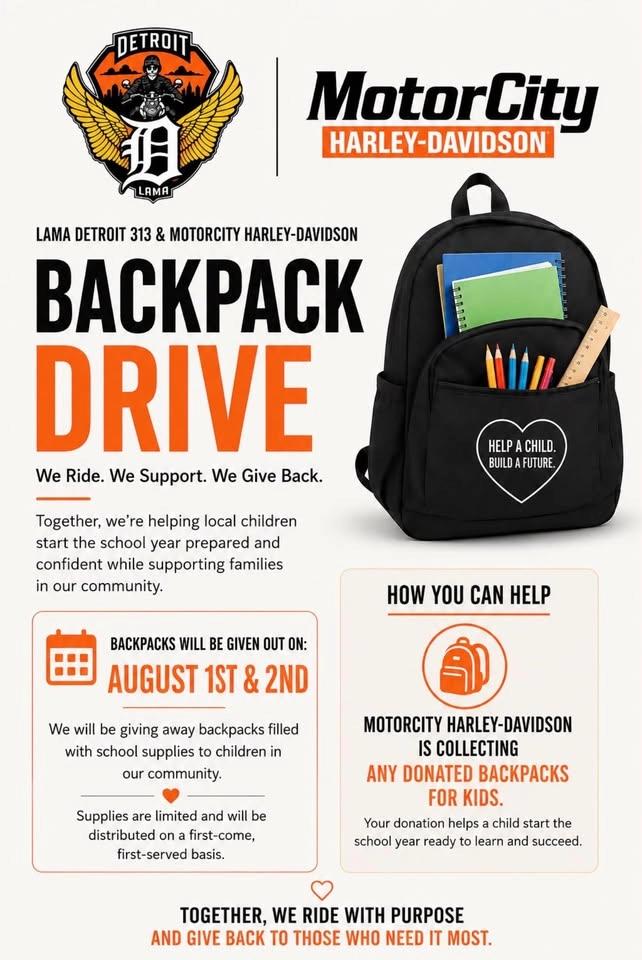 LAMA DETROIT BACKPACK GIVEAWAY